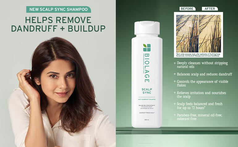 Biolage Scalp Sync Universal Conditioner with Glycolic acid & Fermented tea