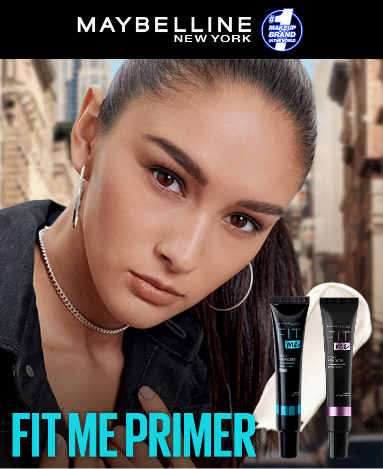 Maybelline New York Fit Me Primer, Oil free and Non Comedogenic Formula