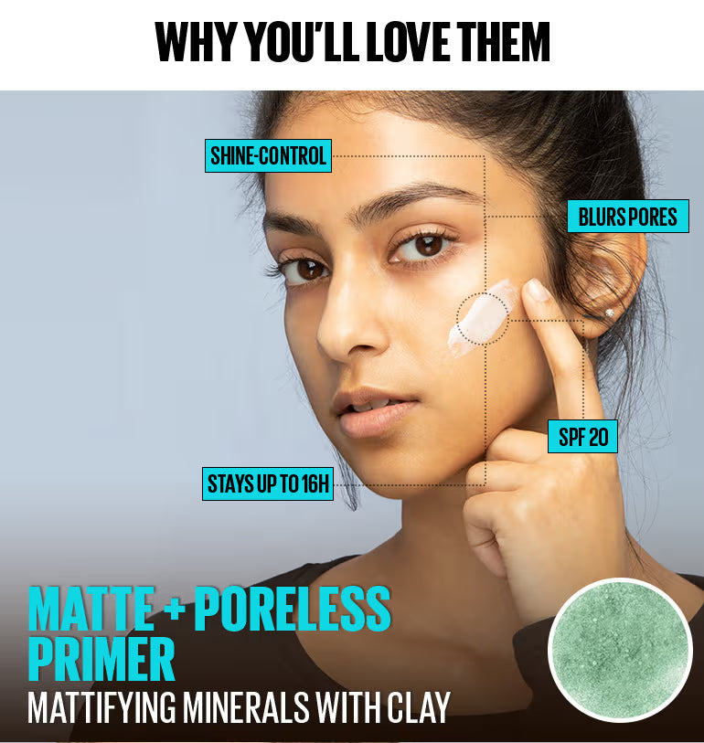 Maybelline New York Fit Me Primer, Oil free and Non Comedogenic Formula