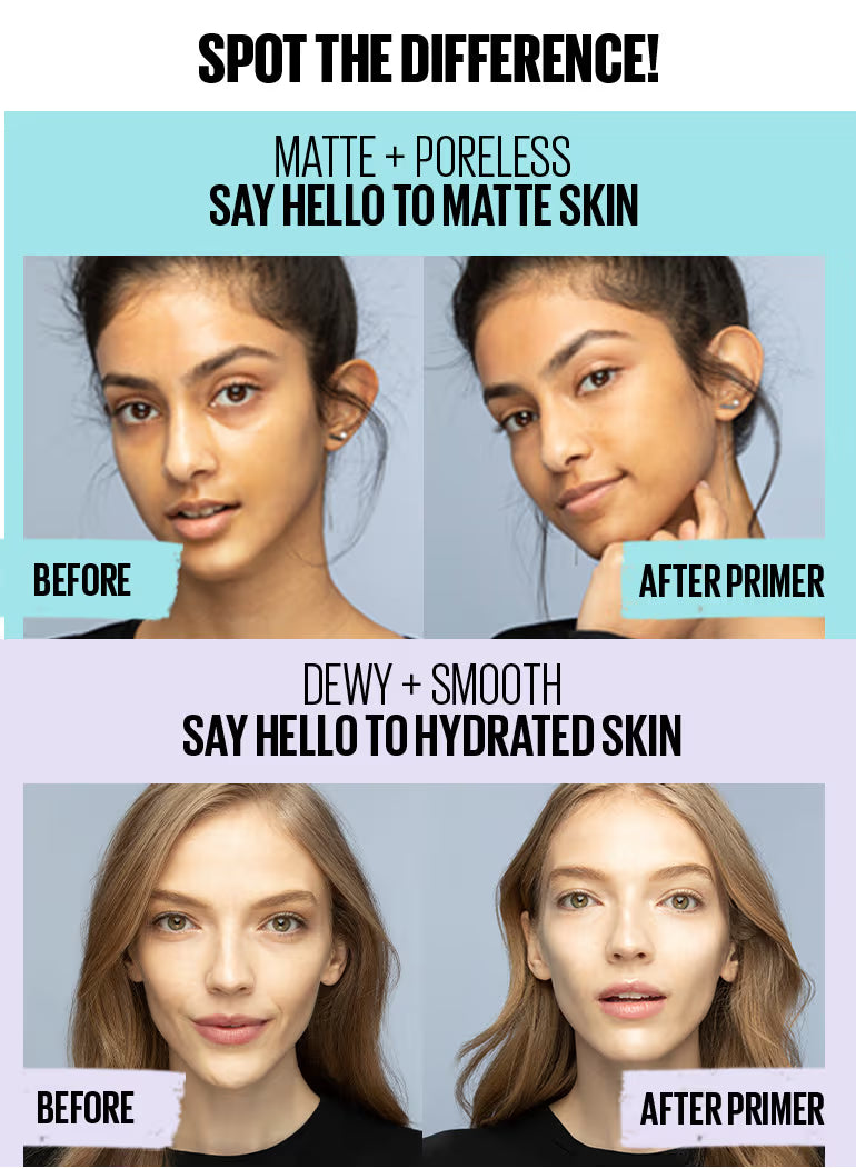 Maybelline New York Fit Me Primer, Oil free and Non Comedogenic Formula