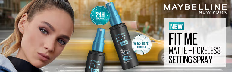 Maybelline New York Fit Me Matte + Poreless Setting Spray Transfer-proof 24HR Oil-control Formula