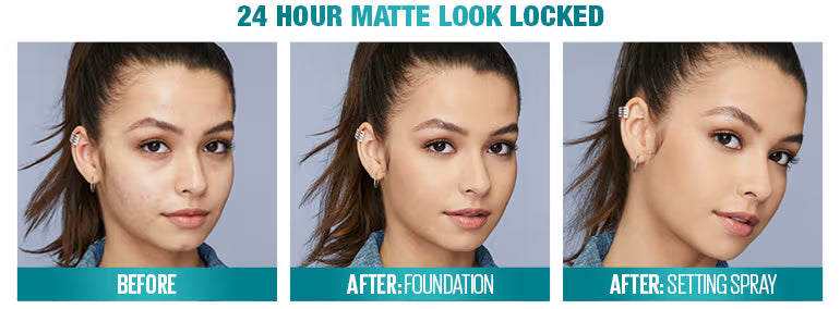 Maybelline New York Fit Me Matte + Poreless Setting Spray Transfer-proof 24HR Oil-control Formula