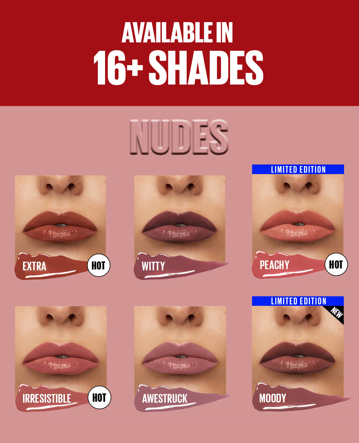 Maybelline New York Super Stay Vinyl Ink Liquid Lipstick, Instant Shine Lasts Up To 16H