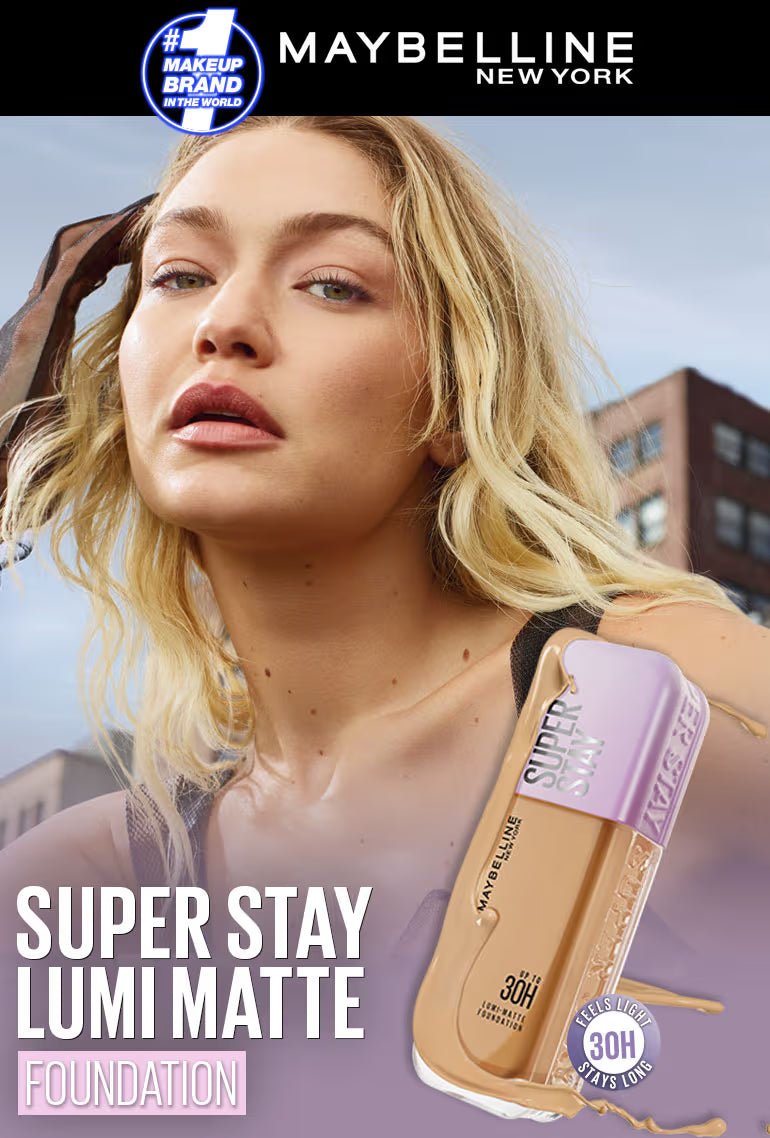 Maybelline New York Super Stay Lumi Matte Liquid Foundation