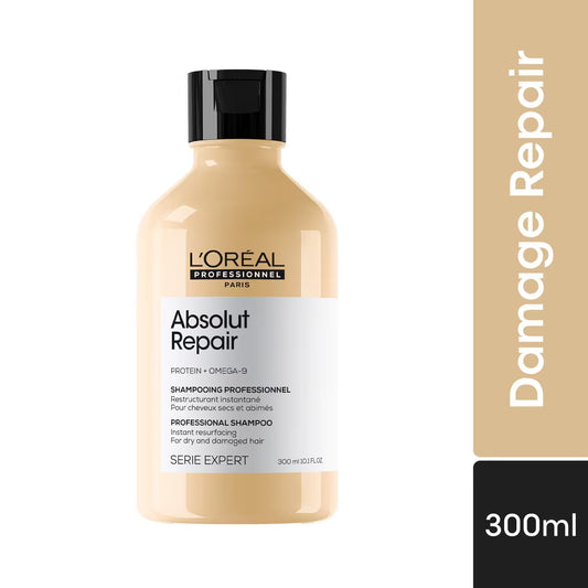 L'Oréal Professional Absolut Repair Shampoo with Protein & Omega-9 for Dry & Damaged Hair