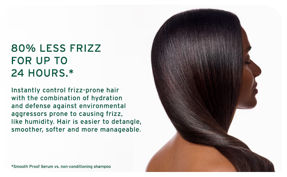 Biolage Smoothproof Anti-Frizz Shampoo with Camellia oil and Glycerin for 72HR Frizz Control