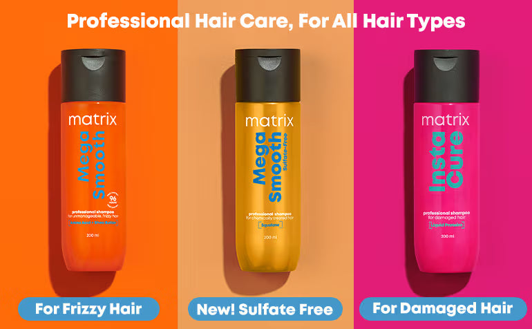Matrix Mega Smooth Anti-Frizz Serum with Shea butter & Ceramides & 4-Days Frizz Control