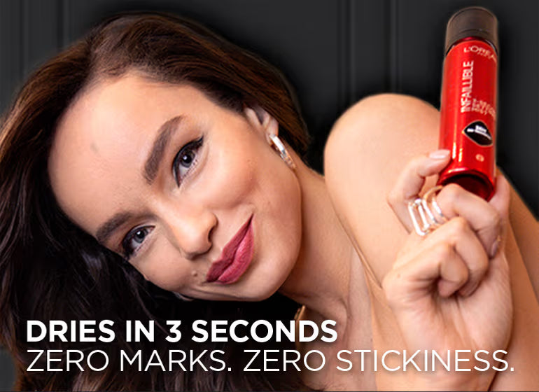 L'Oreal Paris Infallible 3-Second Setting Spray, 36hr Long Lasting Makeup