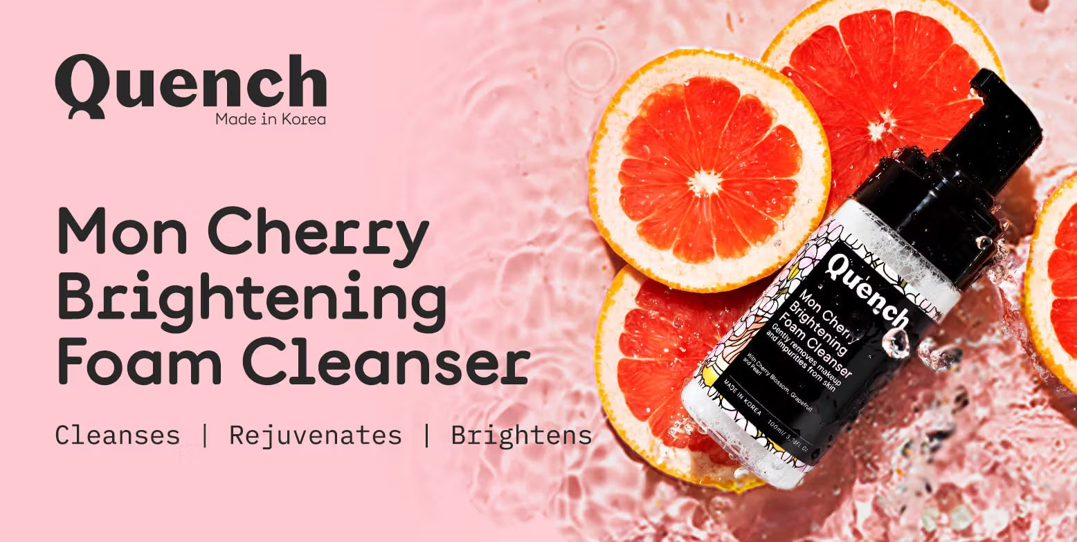 Quench Cherry Blossom Brightening Foam Cleanser