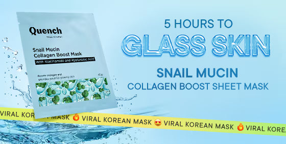 Quench Snail Mucin Collagen Boost Mask