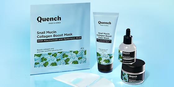 Quench Snail Mucin Collagen Boost Mask