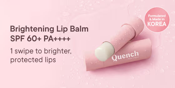 Quench Brightening Lip Balm with SPF 60+ PA++++ - Bare Bliss