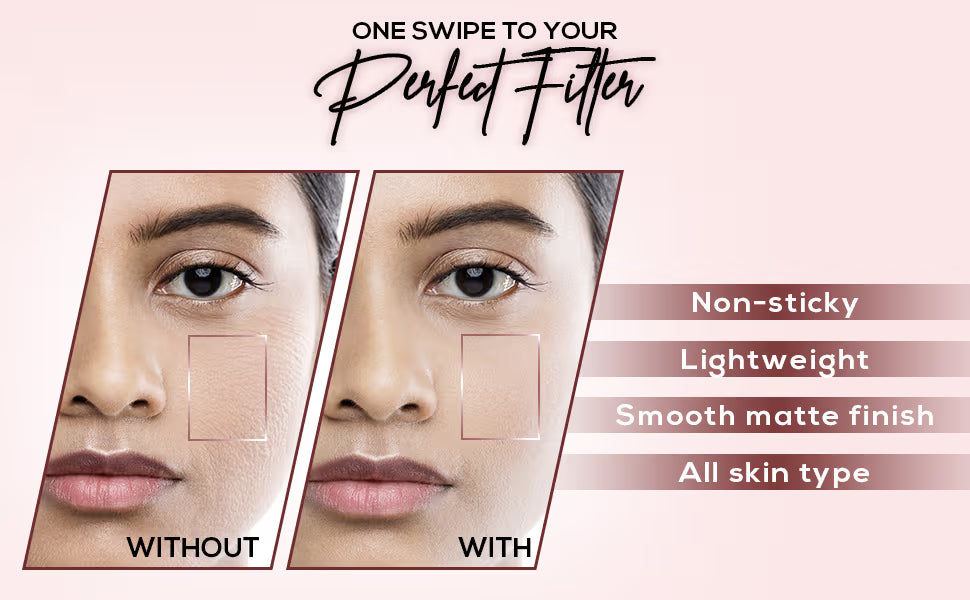 RENEE Bollywood Filter Face Primer, Blurs Fine Lines, Wrinkles, Pores, Lightweight, Non-sticky (15g)