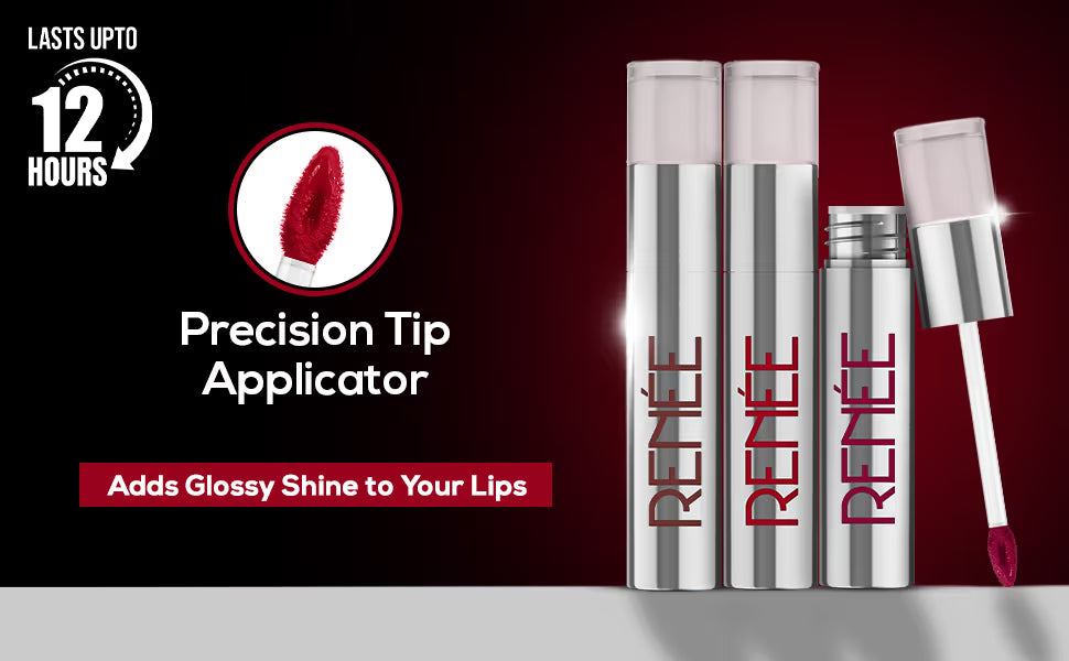 Renee Cosmetics Gloss Stay Transfer Proof Glossy Liquid Lip Color