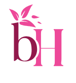 Logo of beautyHouse with pink text on a white background