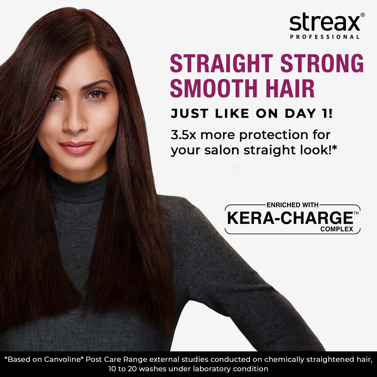 Streax Professional Canvoline Shampoo for Chemically Treated & Damaged Hair