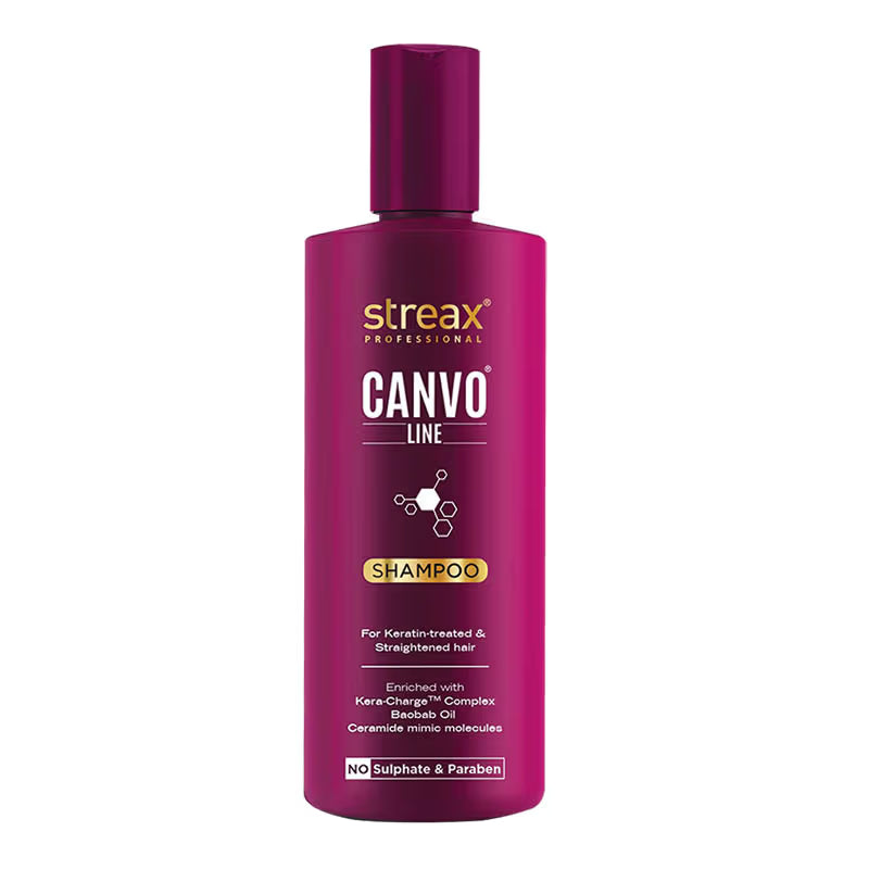Streax Professional Canvoline Shampoo for Chemically Treated & Damaged Hair