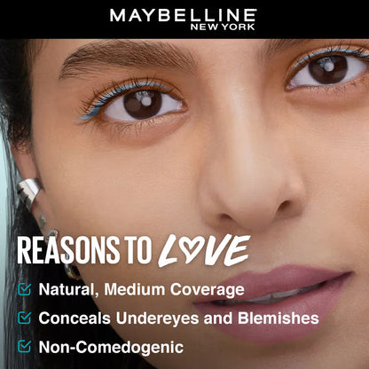 Maybelline New York Fit Me Concealer, Oil-free Liquid Concealer for Oily & Dry Skin