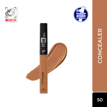 Maybelline New York Fit Me Concealer, Oil-free Liquid Concealer for Oily & Dry Skin