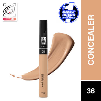 Maybelline New York Fit Me Concealer, Oil-free Liquid Concealer for Oily & Dry Skin
