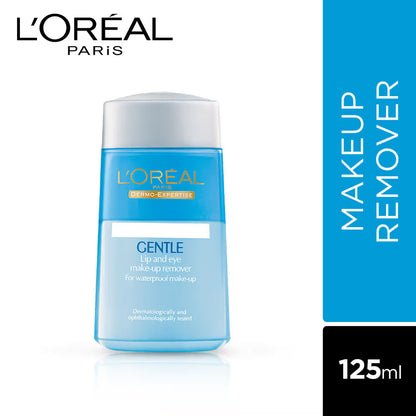 L'Oreal Paris Dermo Expertise Gentle Lip And Eye Makeup Remover (125ml)