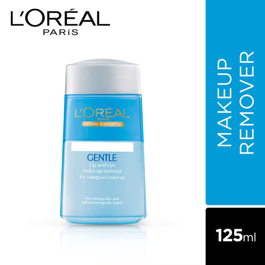 L'Oreal Paris Dermo Expertise Gentle Lip And Eye Makeup Remover (125ml)