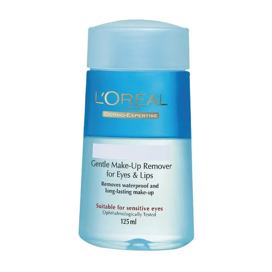 L'Oreal Paris Dermo Expertise Gentle Lip And Eye Makeup Remover (125ml)