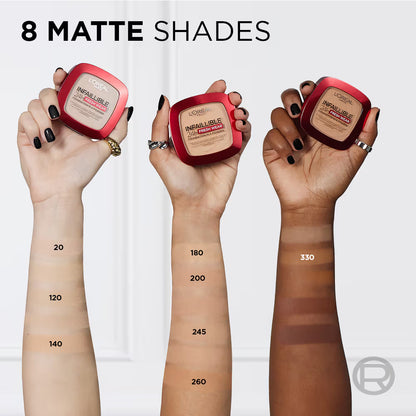 L'Oreal Paris Infallible 24H Fresh Wear Waterproof Powder Foundation