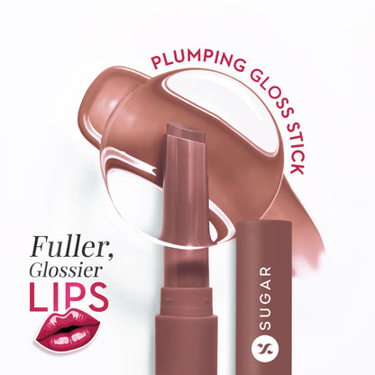 SUGAR Glide Peptide Plumping Lip Gloss Stick