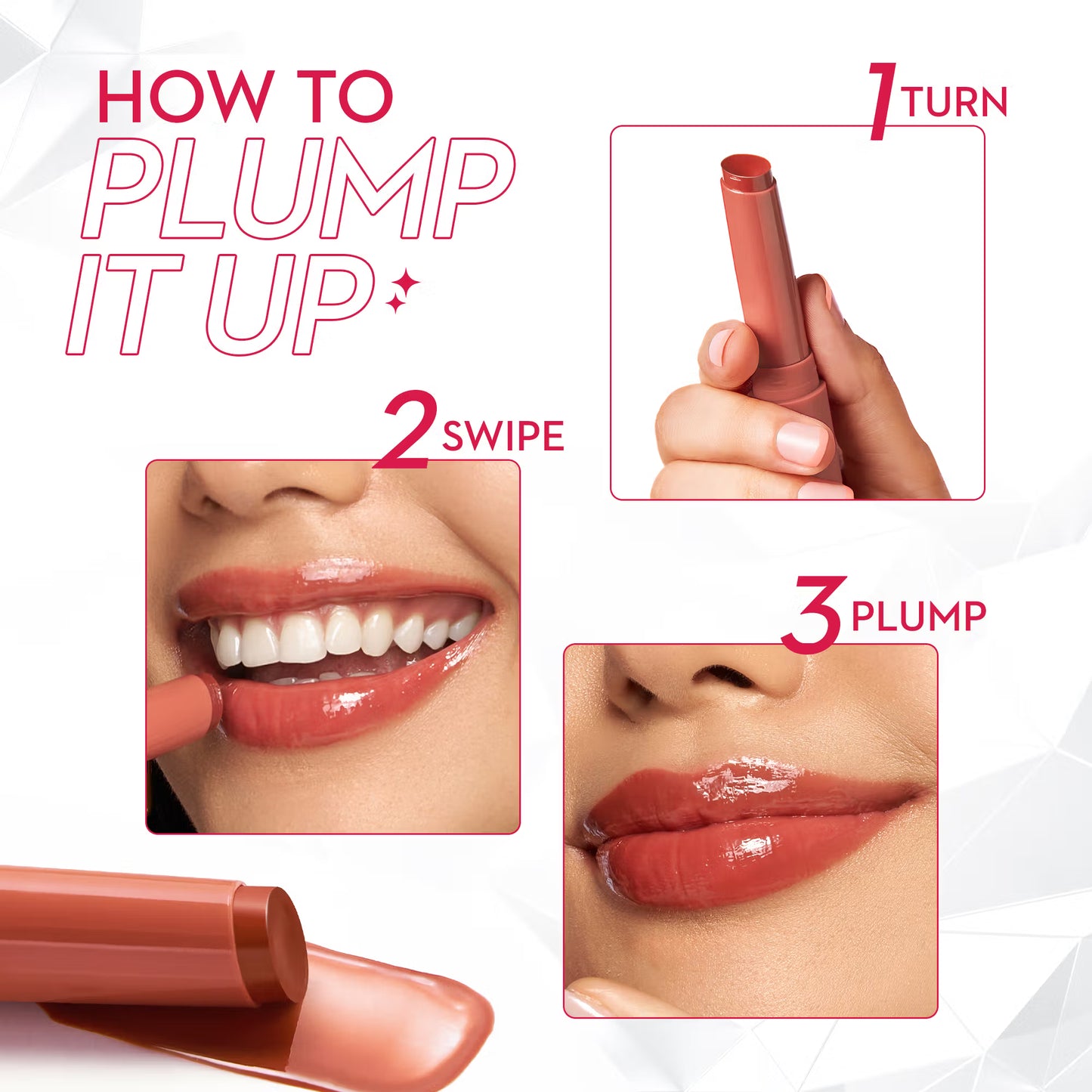 SUGAR Glide Peptide Plumping Lip Gloss Stick