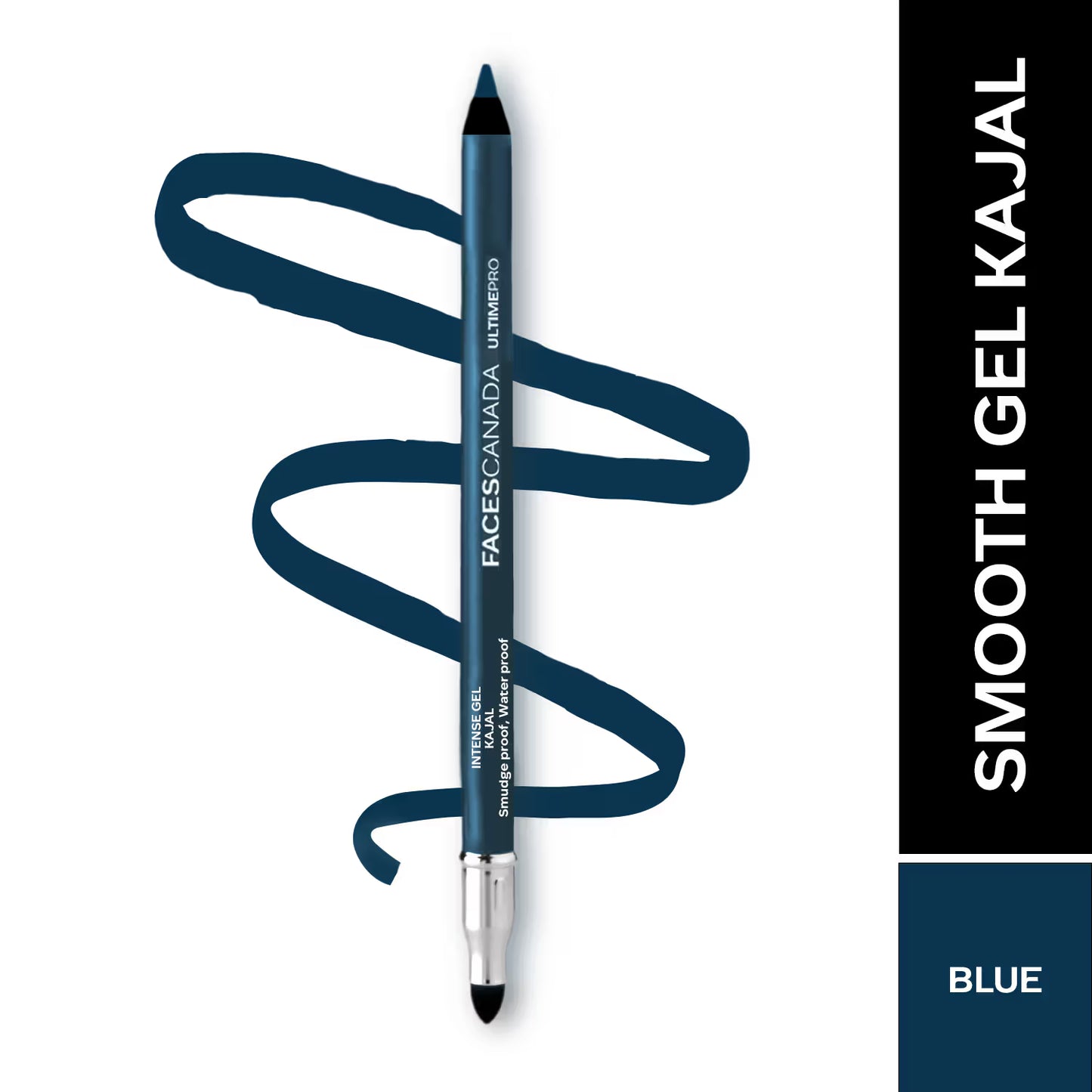 Faces Canada Ultime Pro Intense Gel Kajal With Free Sharpener