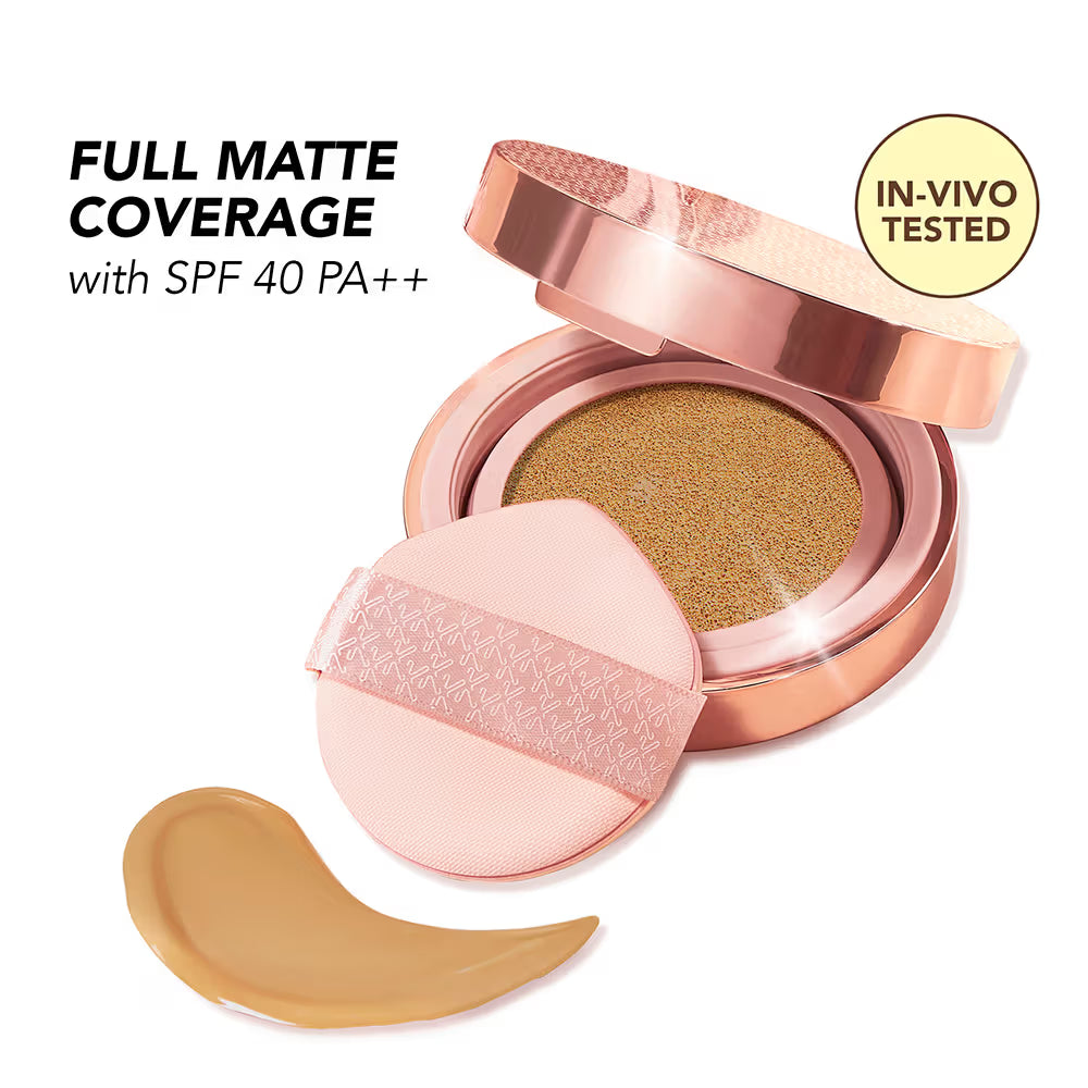 Kay Beauty Full Coverage Cloud Cushion Foundation with in-vivo tested SPF 40 PA ++