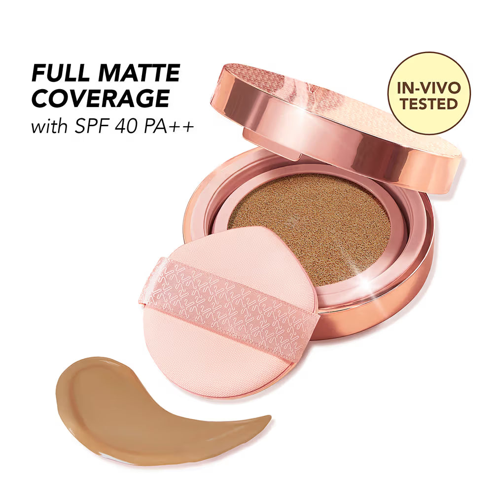Kay Beauty Full Coverage Cloud Cushion Foundation with in-vivo tested SPF 40 PA ++