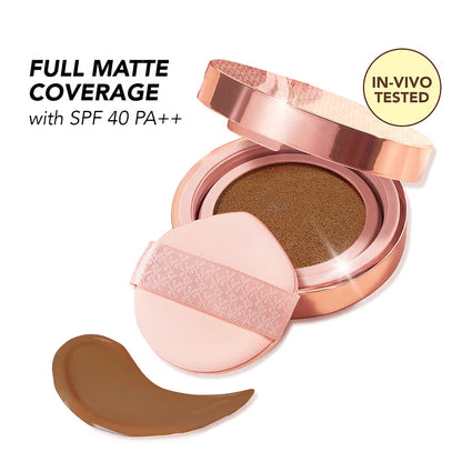 Kay Beauty Full Coverage Cloud Cushion Foundation with in-vivo tested SPF 40 PA ++