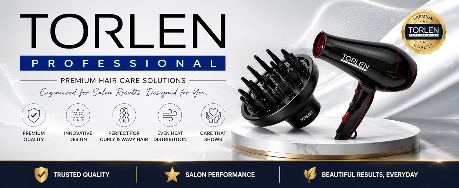 TORLEN Professional Hair Dryer Diffuser D-01