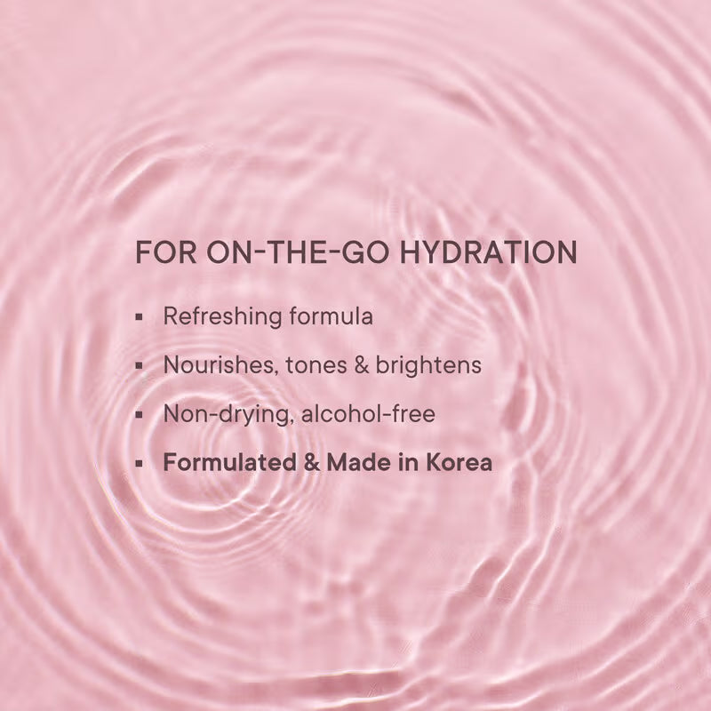 Brightening Face Mist for Glowing Skin Floral Scent
