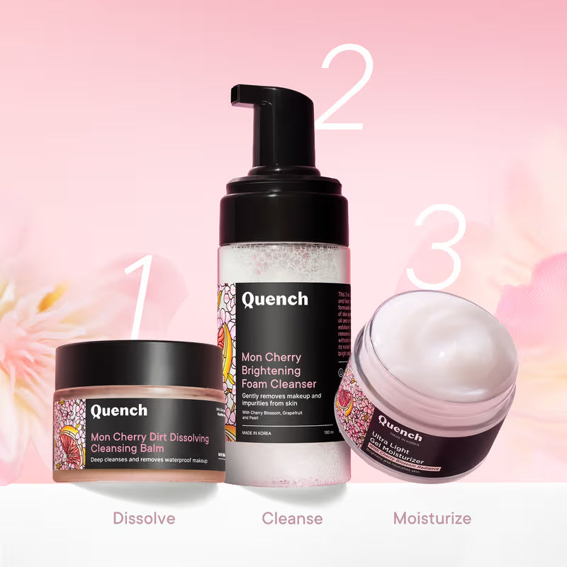 Quench Cherry Blossom Brightening Foam Cleanser