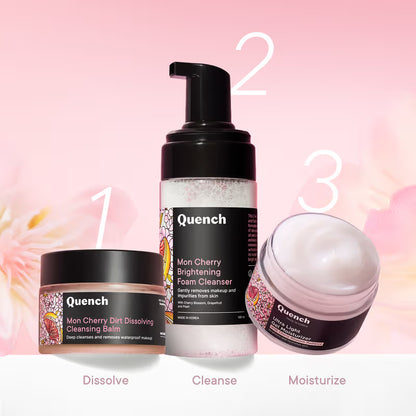 Quench Cherry Blossom Brightening Foam Cleanser