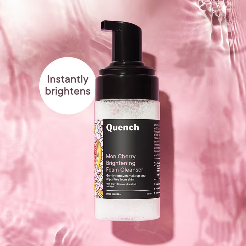 Quench Cherry Blossom Brightening Foam Cleanser