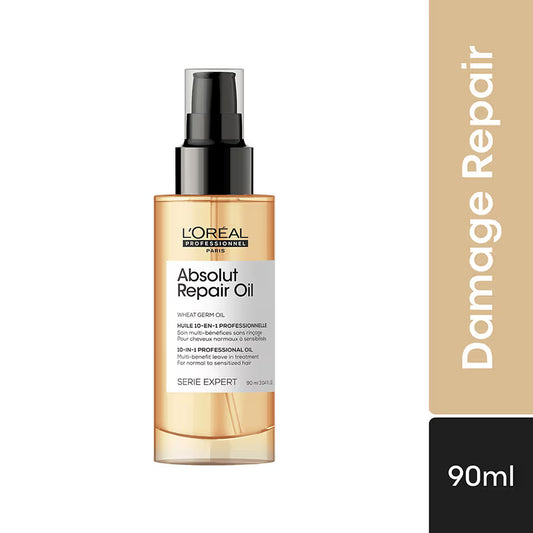 L'Oreal Professional Absolut Repair 10-in-1 Multi-Benefit Hair Serum for Dry and Damaged Hair