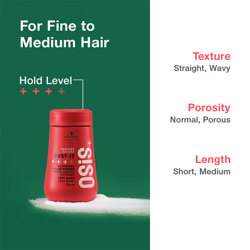 Schwarzkopf Professional OSiS+ Dust It I Volumizing & Mattifying Vegan Powder