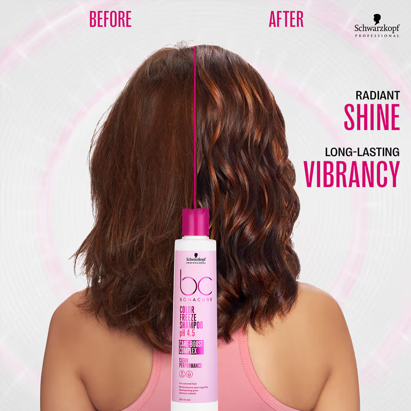 Schwarzkopf Professional Bonacure pH 4.5 Color Freeze Shampoo(250ml)