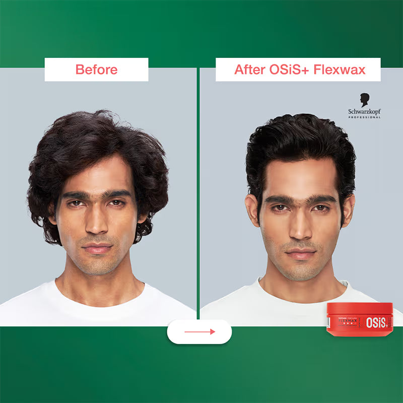 Schwarzkopf Professional OSiS+ Flexwax Strong Hair Styling Cream Wax
