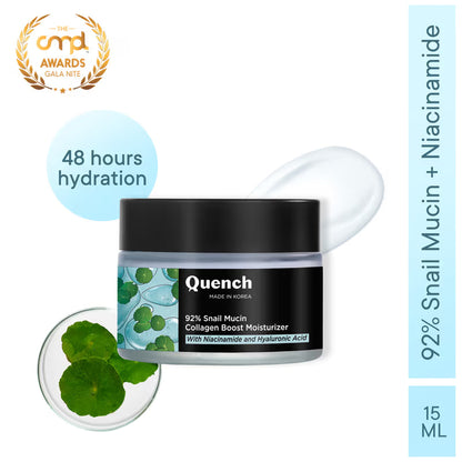 Quench 92% Snail Mucin Collagen Boost Moisturizer