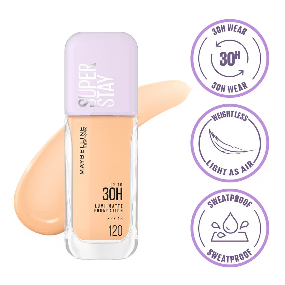 Maybelline New York Super Stay Lumi Matte Liquid Foundation