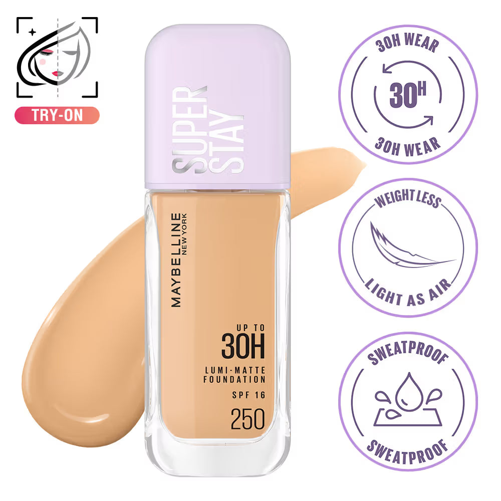 Maybelline New York Super Stay Lumi Matte Liquid Foundation