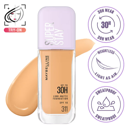 Maybelline New York Super Stay Lumi Matte Liquid Foundation
