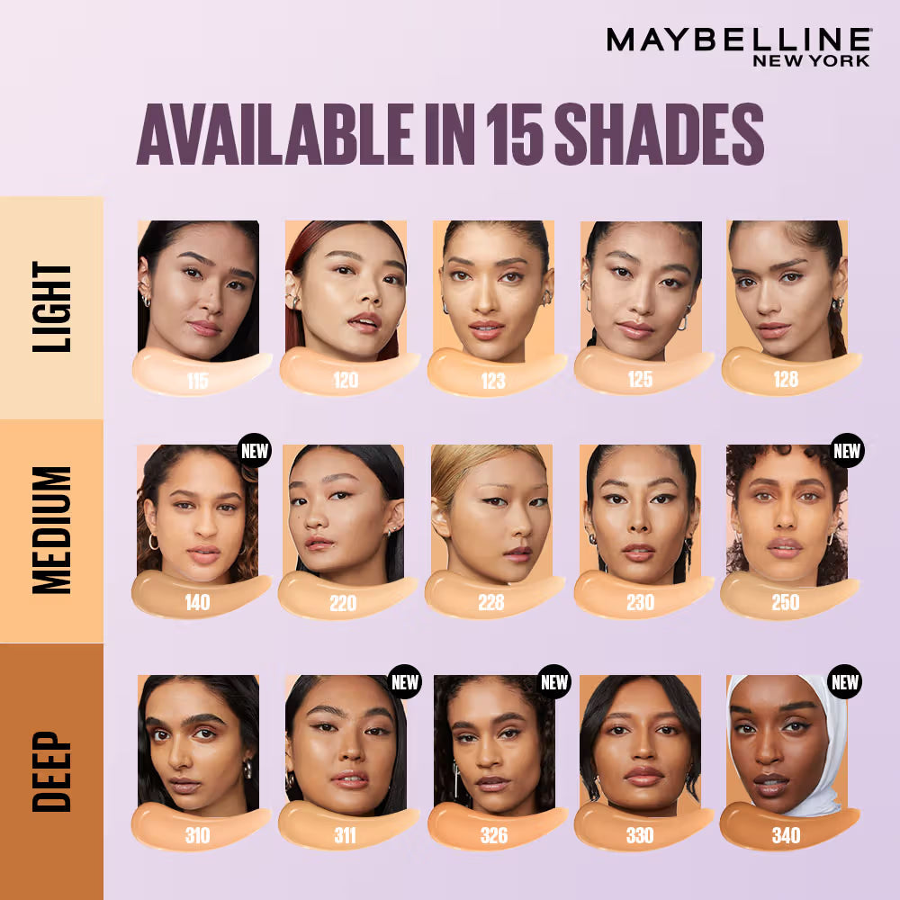 Maybelline New York Super Stay Lumi Matte Liquid Foundation