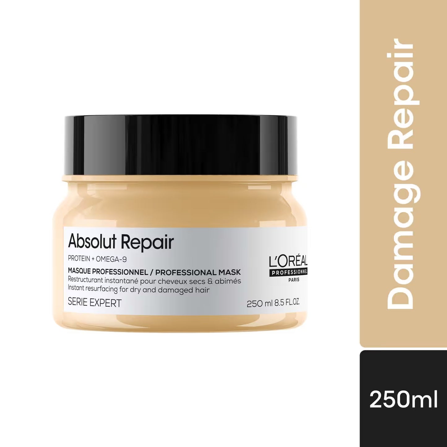 L'OREAL PROFESSIONNAL Absolut Repair Mask for Dry and Damaged Hair with Protein & Omega 9