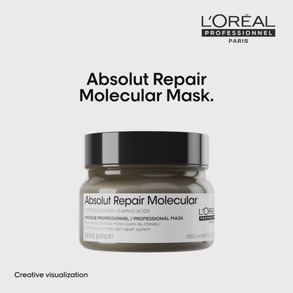 L'Oréal Professionnel Absolut Repair Molecular Deep Repairing Cream Mask For Very Damaged Hair